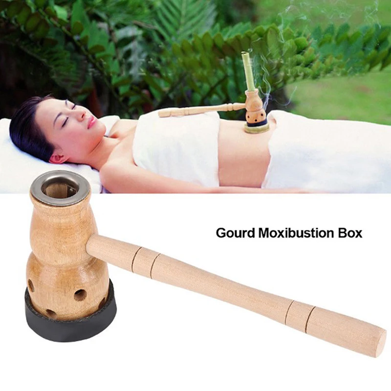 Gourd Moxibustion Box Wooden Gourd Device Massage Burner Roll Set Wormwood Artemisia Acupuncture Moxa
Gourd Moxibustion Box Wooden Gourd Device Massage Burner Roll Set Wormwood Artemisia Acupuncture Moxa