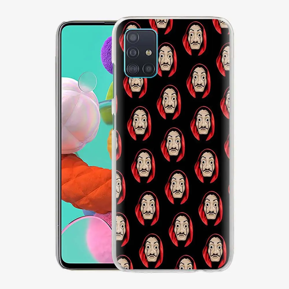 La Casa De Papel Hard PC Phone Case For Samsung Galaxy A51 A71 A31 A41 A21s A91 A12 A02s A42 5G Back Cover Coque Fundas Capa 
La Casa De Papel Hard PC Phone Case For Samsung Galaxy A51 A71 A31 A41 A21s A91 A12 A02s A42 5G Back Cover Coque Fundas Capa