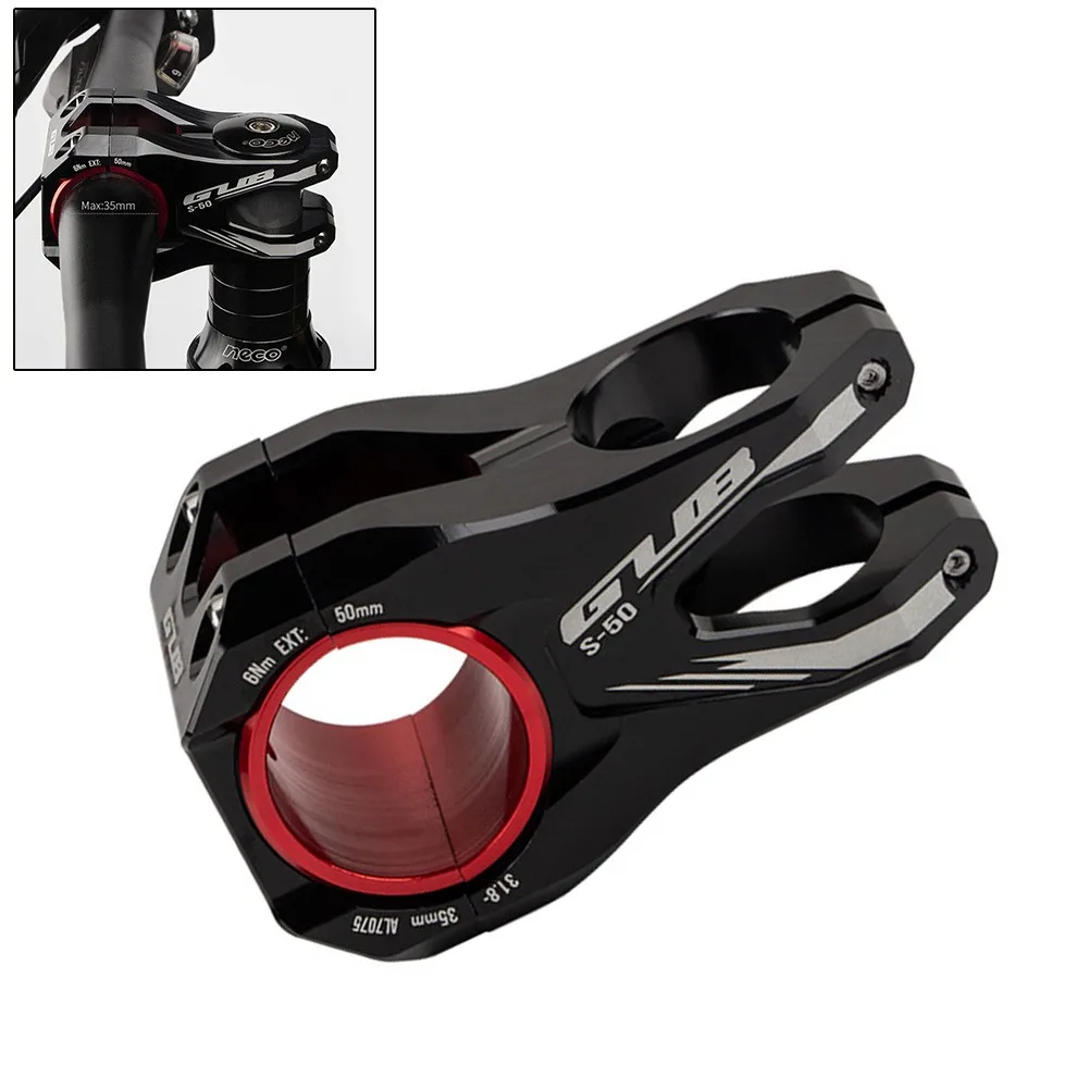 50mm Bicycle Stem MTB Cycling Mountain Bike Ultralight Short Handlebar Stems Durable Aluminum Alloy Bicycle Parts 31.8x50mm
50mm Bicycle Stem MTB Cycling Mountain Bike Ultralight Short Handlebar Stems Durable Aluminum Alloy Bicycle Parts 31.8x50mm