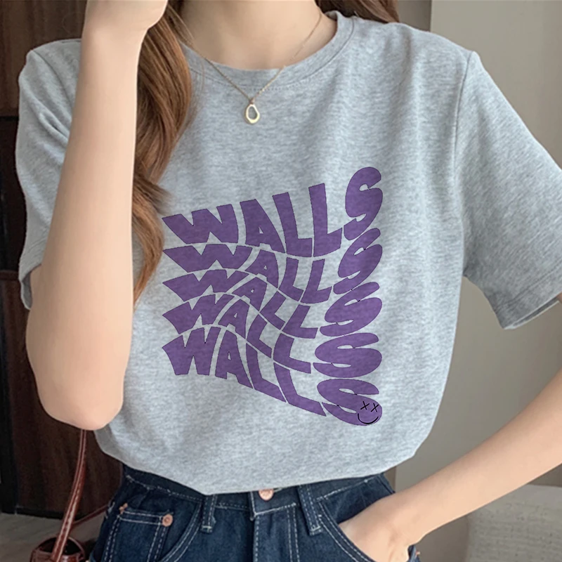 Louis Tomlinson Walls Female T Shirt Women Tops 2021 Popular Color Gray Tshirt Oversized
Louis Tomlinson Walls Female T Shirt Women Tops 2021 Popular Color Gray Tshirt Oversized