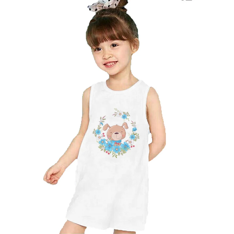Animal And Flowers Vest Skirt Anime Funny Kawaii Girls Clothes Streetwear Shirts Baby Tops Cartoon Casual Kids Fashion Printing
Animal And Flowers Vest Skirt Anime Funny Kawaii Girls Clothes Streetwear Shirts Baby Tops Cartoon Casual Kids Fashion Printing