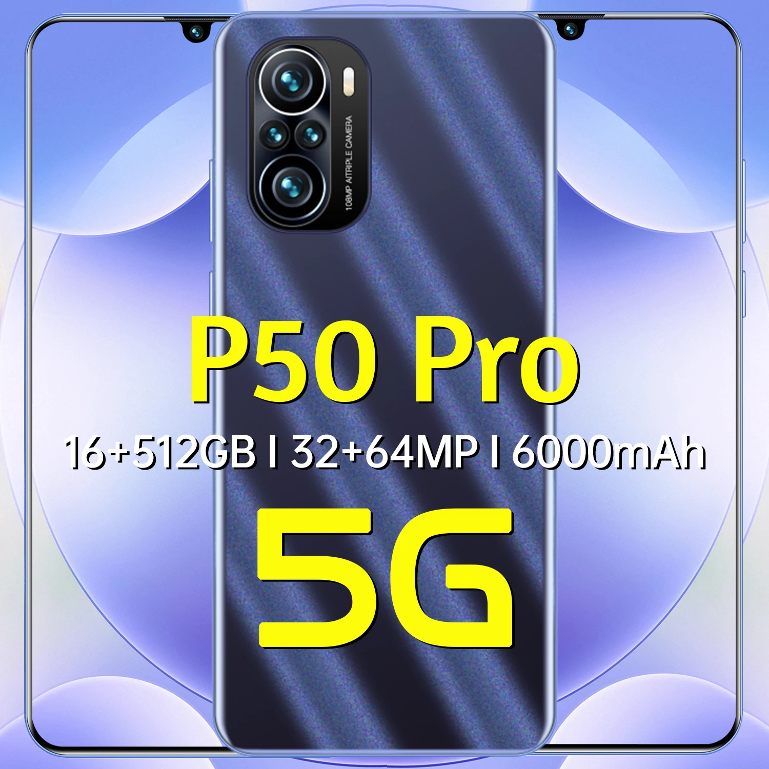 2021 New Fashion 5G Smartphone 16GB+512GB Large Memory for Huawei P50 Pro Cellphone Triple Card Slot Xiaomi Samsung Mobile Phone
2021 New Fashion 5G Smartphone 16GB+512GB Large Memory for Huawei P50 Pro Cellphone Triple Card Slot Xiaomi Samsung Mobile Phone