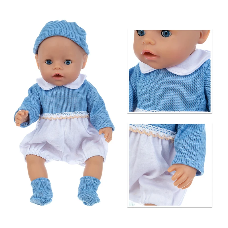 High Quality Suit Doll Clothes Fit 17 inch 43cm Doll Clothes Born Babies Doll Clothes For Baby Birthday Festival Gift
High Quality Suit Doll Clothes Fit 17 inch 43cm Doll Clothes Born Babies Doll Clothes For Baby Birthday Festival Gift
