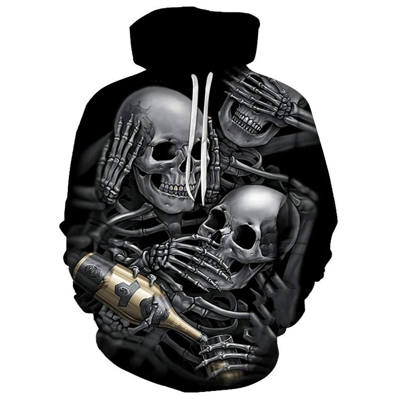 War black mens Hoodie 3D crazy Skeleton style Hoodie Men/Women essentials Print Streetwear Harajuku Pullover sweatshirts Jackets
War black mens Hoodie 3D crazy Skeleton style Hoodie Men/Women essentials Print Streetwear Harajuku Pullover sweatshirts Jackets