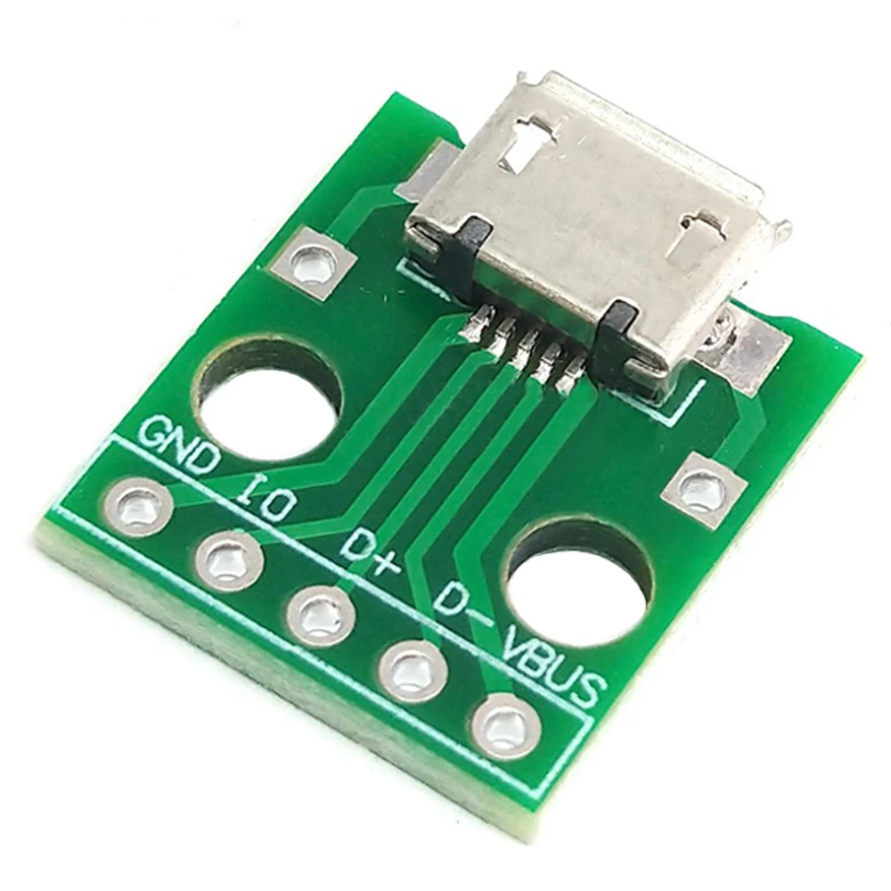 10PCS MICRO USB to Dip Adapter 2.54mm Female B Type Mike 5PIN SMD to Straight Plug Welded Female Head
10PCS MICRO USB to Dip Adapter 2.54mm Female B Type Mike 5PIN SMD to Straight Plug Welded Female Head