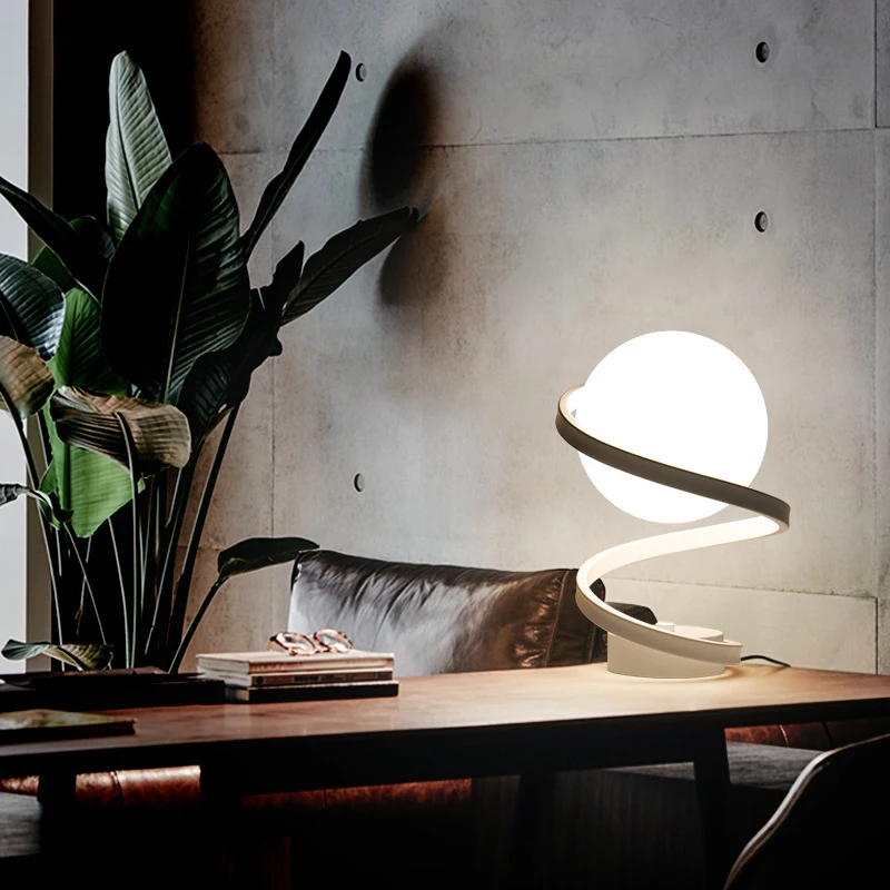 Скандинавские светодиодсветодиодный маленькие спиральные настольные лампы с круглыми стеклянными лампами, современные настольные светил...
Скандинавские светодиодсветодиодный маленькие спиральные настольные лампы с круглыми стеклянными лампами, современные настольные светил...