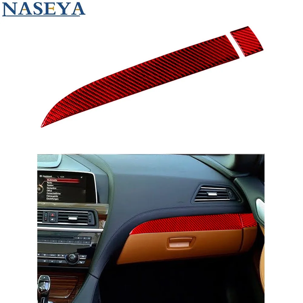 Carbon Fiber Sticker Interior Trim for BMW 6 Series(F12 F13) COUPE Covertible 2011-18 Co-pilot Decorative Strip Car Accessories
Carbon Fiber Sticker Interior Trim for BMW 6 Series(F12 F13) COUPE Covertible 2011-18 Co-pilot Decorative Strip Car Accessories
