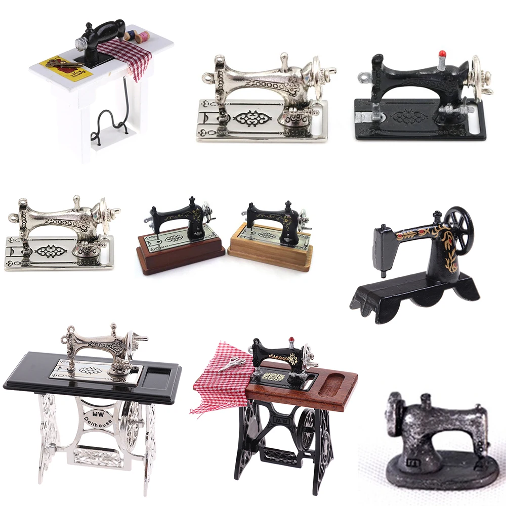 1/12 Dollhouse Miniature Accessories Mini Sewing Machine Head Simulation Furniture Model Toys for Doll House Decoration
1/12 Dollhouse Miniature Accessories Mini Sewing Machine Head Simulation Furniture Model Toys for Doll House Decoration