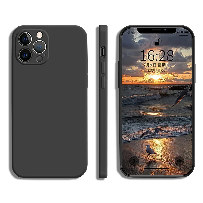Official Original Liquid Silicone Phone Case for iPhone 13 Mini Pro Max Anti Scratch Gel Rubber with Microfiber Liner Shockproof
Official Original Liquid Silicone Phone Case for iPhone 13 Mini Pro Max Anti Scratch Gel Rubber with Microfiber Liner Shockproof