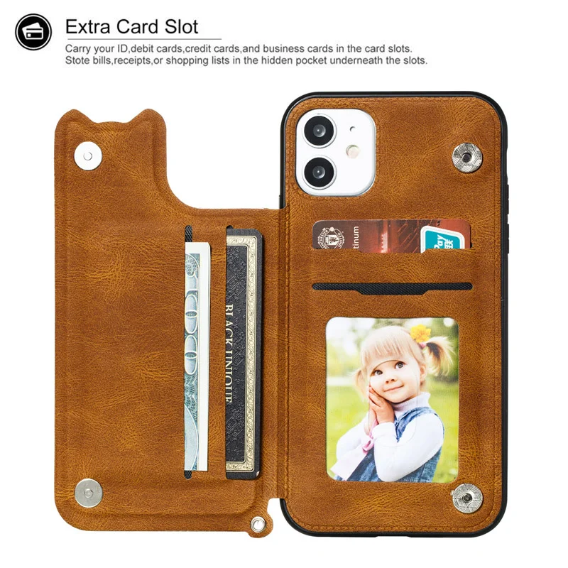 2021 Slim Fit Leather Cover For iPhone 13 12 11 Pro XR XS X Max 6 6s 7 8 Plus SE 2 mini Wallet Case Card Slots Shockproof Flip S
2021 Slim Fit Leather Cover For iPhone 13 12 11 Pro XR XS X Max 6 6s 7 8 Plus SE 2 mini Wallet Case Card Slots Shockproof Flip S