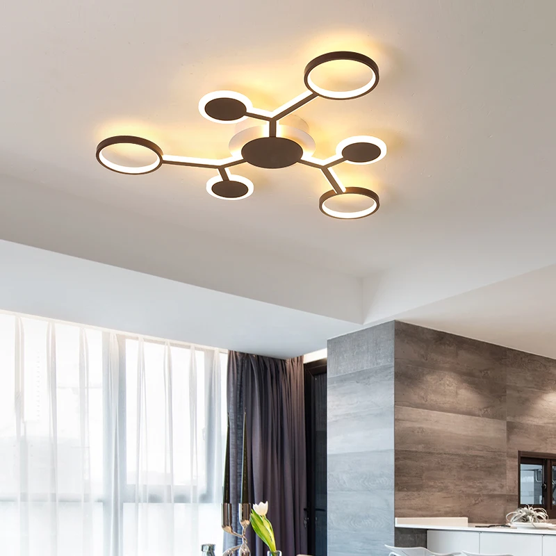 Modern LED Chandelier Lighting for Living Room Bedroom Dining Room Study Room Remote Ceiling Chandelier Lighting Decoration AC 
Modern LED Chandelier Lighting for Living Room Bedroom Dining Room Study Room Remote Ceiling Chandelier Lighting Decoration AC
