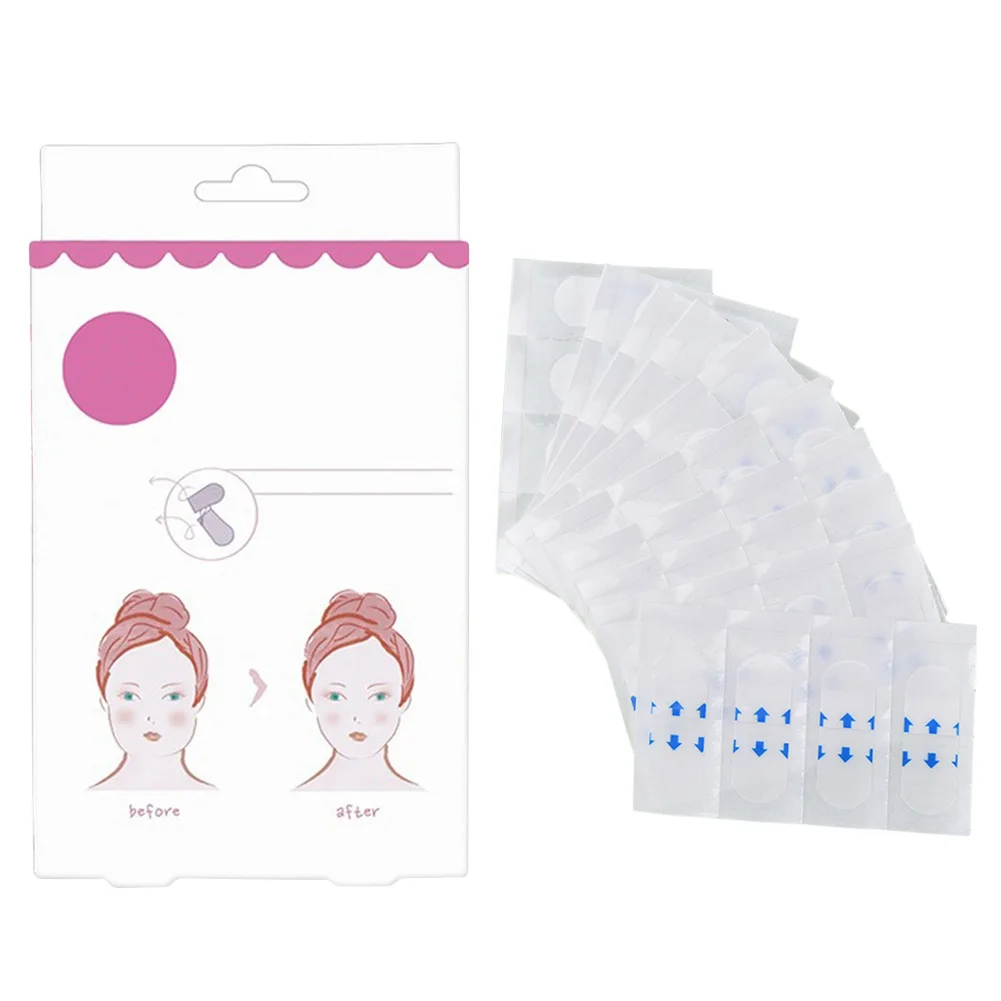 40Pcs Invisible Thin Face Stickers Face Facial Line Wrinkle Sagging Skin V-Shape Face Lift Up Fast Chin Adhesive Tape
40Pcs Invisible Thin Face Stickers Face Facial Line Wrinkle Sagging Skin V-Shape Face Lift Up Fast Chin Adhesive Tape