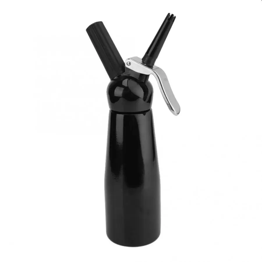500mL Black Aluminum Whipped Dessert Cream Butter Dispenser Whipper Foam Maker Dessert Tools
500mL Black Aluminum Whipped Dessert Cream Butter Dispenser Whipper Foam Maker Dessert Tools