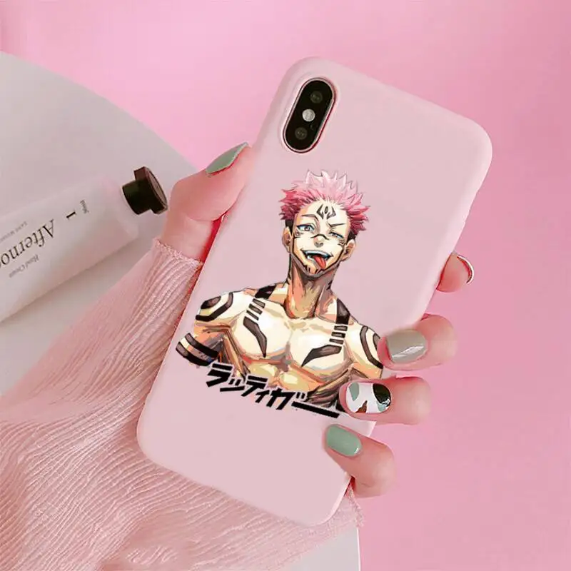 Jujutsu Kaisen Satoru Gojo Phone Case Candy Color for iPhone 6 7 8 11 12 s mini pro X XS XR MAX Plus
Jujutsu Kaisen Satoru Gojo Phone Case Candy Color for iPhone 6 7 8 11 12 s mini pro X XS XR MAX Plus