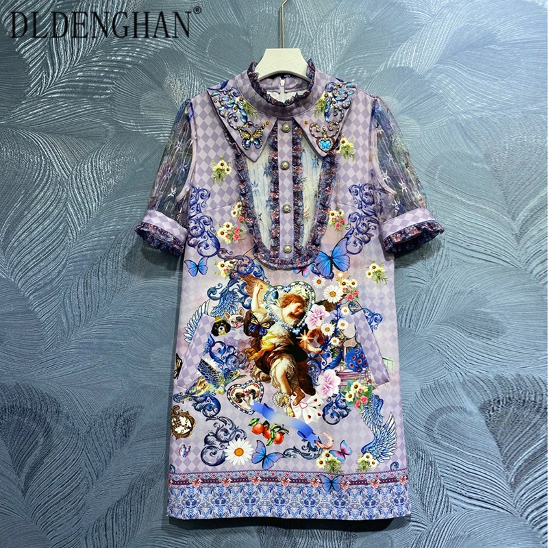 DLDENGHAN модные Цветочный принт летнее Мини-Платье женское с v-образным вырезом с короткими рукавами, украшенное бусинами, в винтажном стиле; Ве...
DLDENGHAN модные Цветочный принт летнее Мини-Платье женское с v-образным вырезом с короткими рукавами, украшенное бусинами, в винтажном стиле; Ве...