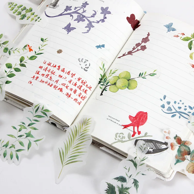 34PCS Green Leafy Plant stickers DIY scrapbook base collage mobile computer diary happy plan gift sealing decoration stickers
34PCS Green Leafy Plant stickers DIY scrapbook base collage mobile computer diary happy plan gift sealing decoration stickers