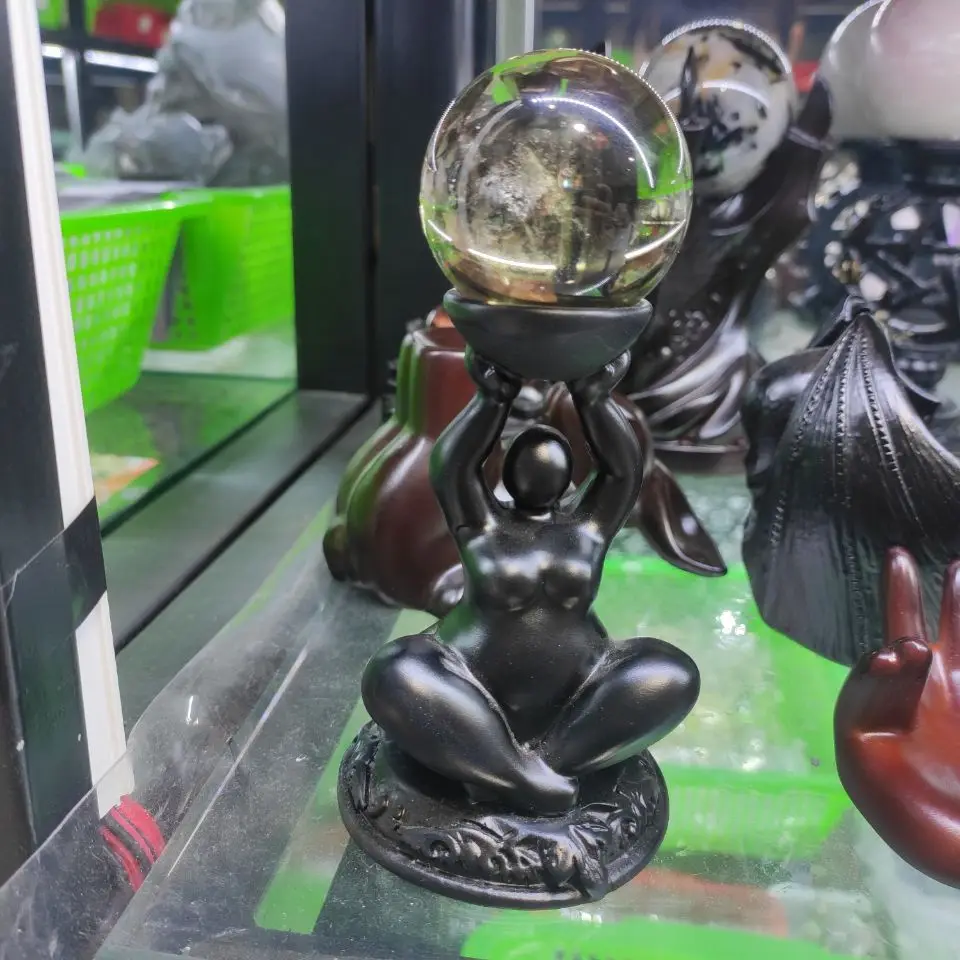 exy Woman Figurine Display Stand Crystal Glass Lens Ball Photography Lensball Base Sphere Holder Home Decorative Abstract Art
exy Woman Figurine Display Stand Crystal Glass Lens Ball Photography Lensball Base Sphere Holder Home Decorative Abstract Art