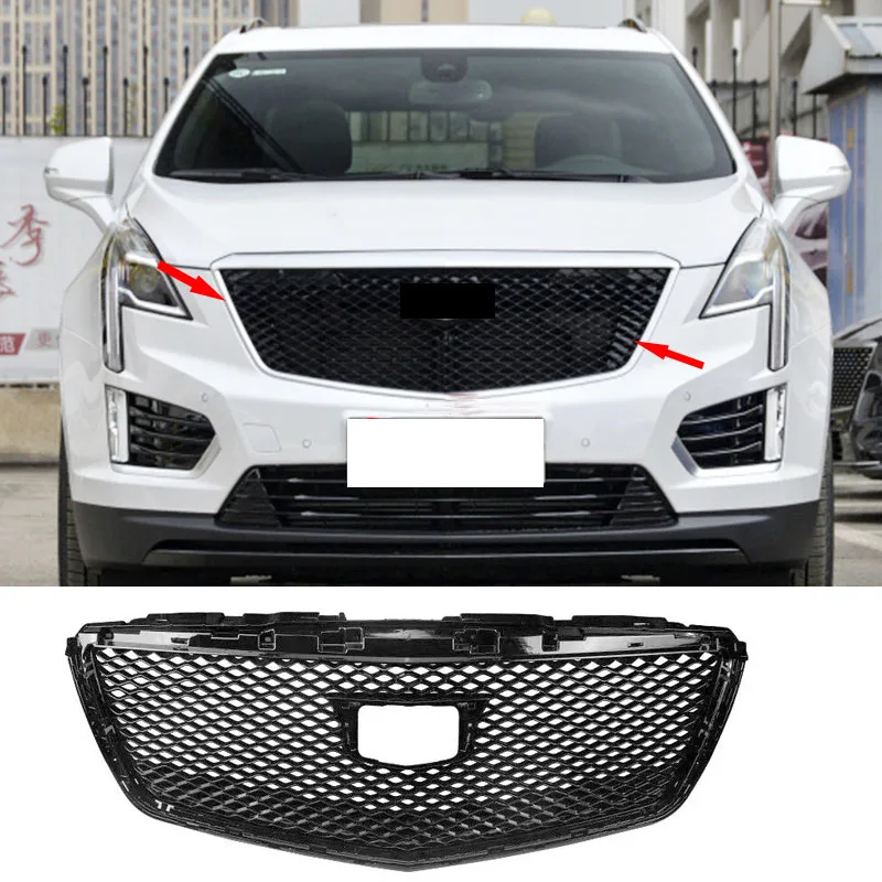Fits For Cadillac XT5 2016-2018 Car ABS Glossy Black Front Grille Trim Guard Grill Cover Moulding Styling Accessories 1PCS
Fits For Cadillac XT5 2016-2018 Car ABS Glossy Black Front Grille Trim Guard Grill Cover Moulding Styling Accessories 1PCS