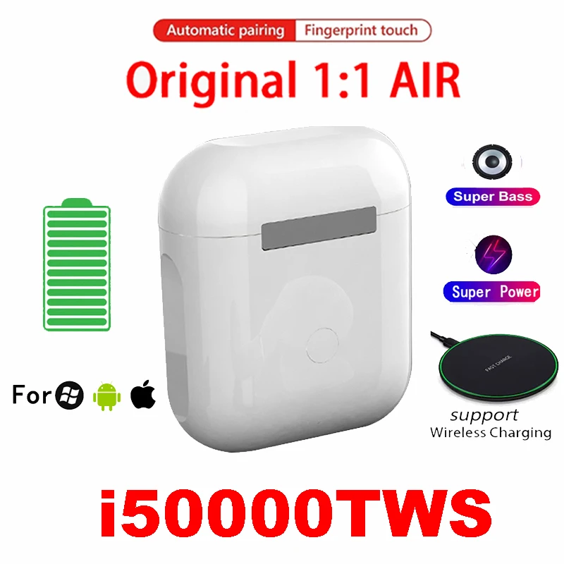 New original i50000 TWS 1:1 GPS Rename Wireless Bluetooth Headsets PK i7 i11 i14 i15 i16 i18 i30 i10 i20 i1000 MAX i500 i9000PRO
New original i50000 TWS 1:1 GPS Rename Wireless Bluetooth Headsets PK i7 i11 i14 i15 i16 i18 i30 i10 i20 i1000 MAX i500 i9000PRO