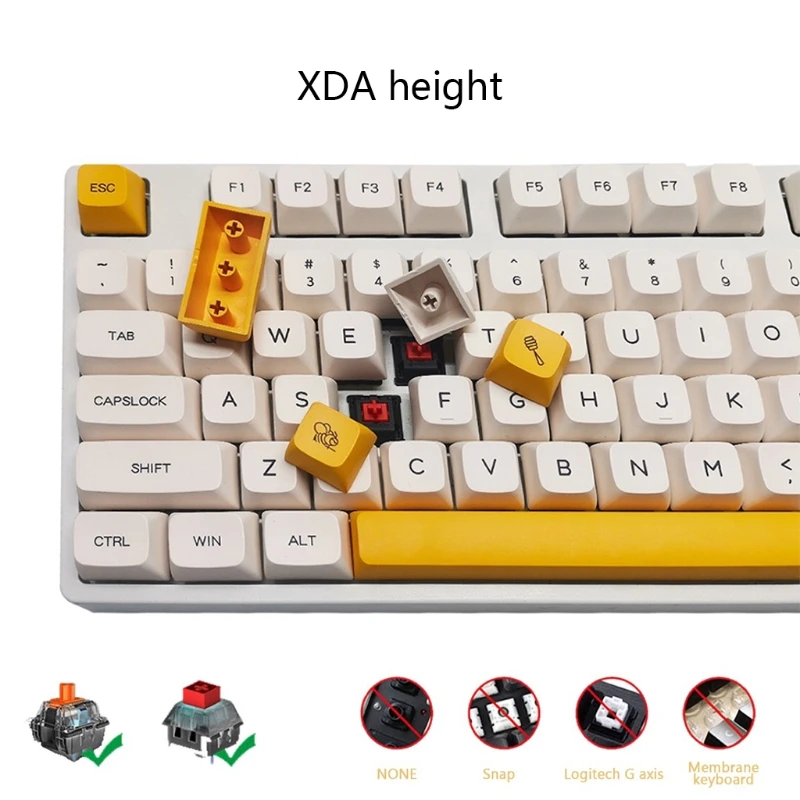 Механическая клавиатура 140 клавиш XDA, краситель профиля-подботаническая бриганская тема PBT краситель, подставка под клавиши
Механическая клавиатура 140 клавиш XDA, краситель профиля-подботаническая бриганская тема PBT краситель, подставка под клавиши