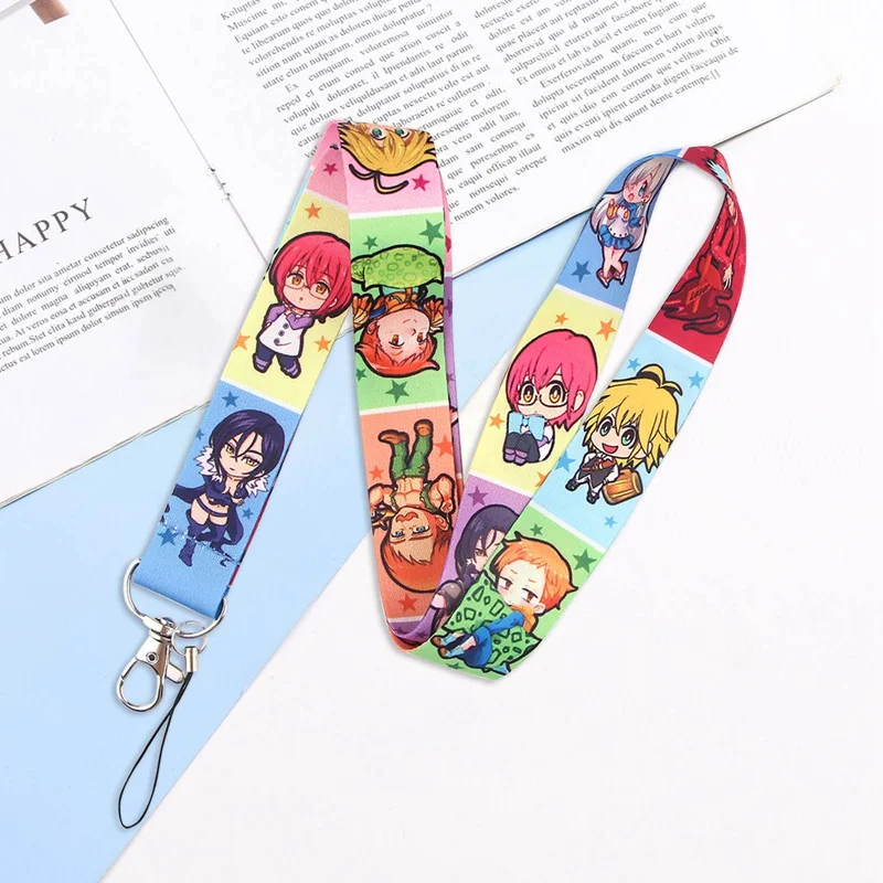 Anime The Seven Deadly Sins Phone holder Key Lanyard ID Badge Holders Phone Neck Straps Office Supplies
Anime The Seven Deadly Sins Phone holder Key Lanyard ID Badge Holders Phone Neck Straps Office Supplies