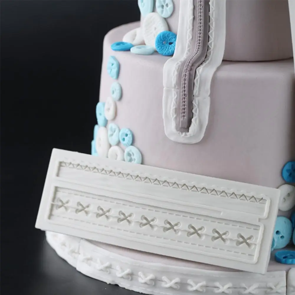 1pc Zipper lace cake mold fondant mold silicone mould cake decorating tools DIY cake baking Tools FTM1387
1pc Zipper lace cake mold fondant mold silicone mould cake decorating tools DIY cake baking Tools FTM1387