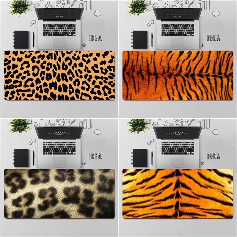 FHNBLJ, высококачественный модный коврик для мыши с тигровым леопардовым принтом, с фиксирующимся краем, бесплатная доставка, большой коврик д... 
FHNBLJ, высококачественный модный коврик для мыши с тигровым леопардовым принтом, с фиксирующимся краем, бесплатная доставка, большой коврик д...