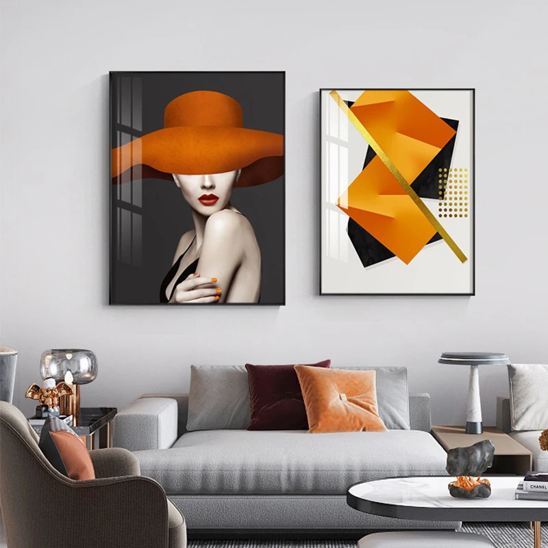 Modern Abstract Lady Canvas Painting Luxury Geometry Posters and Prints Gold Foil Wall Art Pictures for Living Room Home Decor
Modern Abstract Lady Canvas Painting Luxury Geometry Posters and Prints Gold Foil Wall Art Pictures for Living Room Home Decor