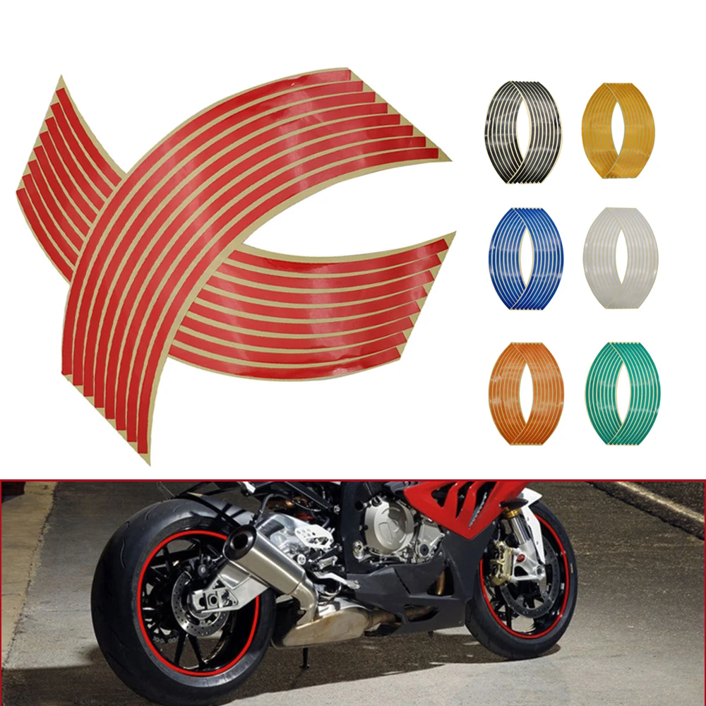 Motorcycle Wheel Sticker 3D Reflective Rim Tape Auto Decals Strips For Yamaha FZ6 FAZER XJ6 DIVERSION XSR 700 900 TDM 900 MT125
Motorcycle Wheel Sticker 3D Reflective Rim Tape Auto Decals Strips For Yamaha FZ6 FAZER XJ6 DIVERSION XSR 700 900 TDM 900 MT125