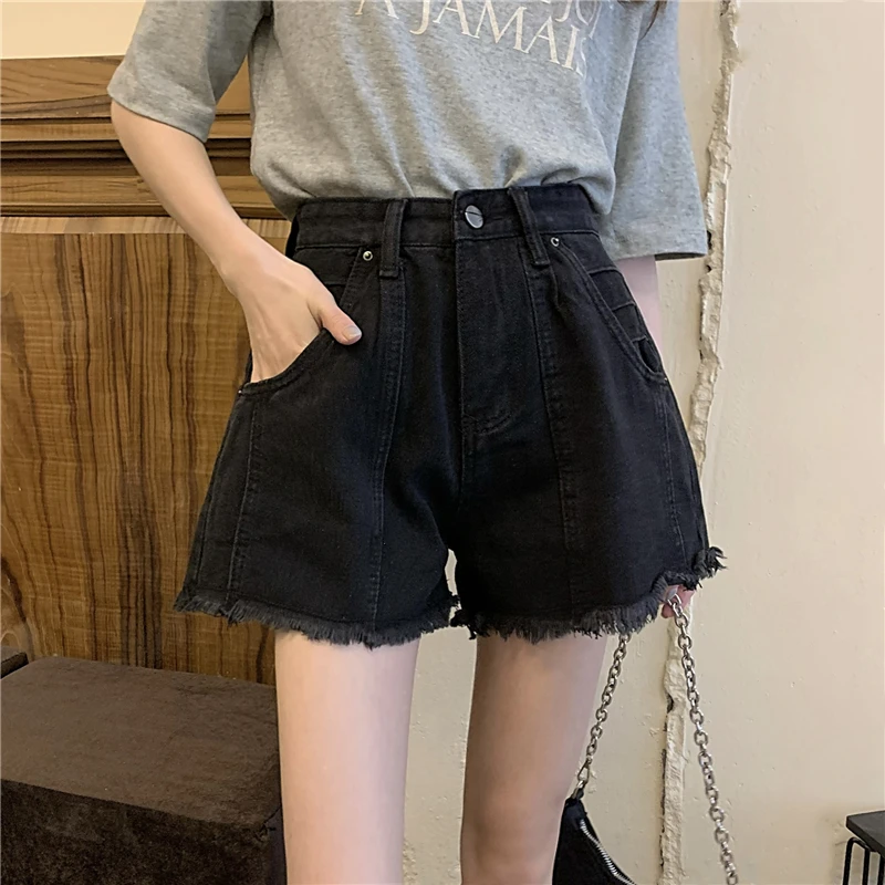 YTX1401 2021 new fashion all-match high-waisted thin A-line wide-leg shorts women
YTX1401 2021 new fashion all-match high-waisted thin A-line wide-leg shorts women