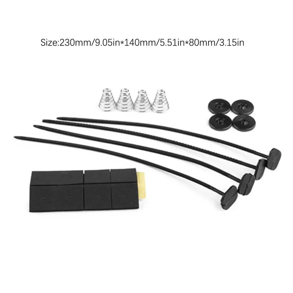 1 Set Auto Car Universal Electric Radiator Fan Ventilador Mounting Kit Plastic Ties 4 Straps 4 Foam Pads 4 Mounting Fee
1 Set Auto Car Universal Electric Radiator Fan Ventilador Mounting Kit Plastic Ties 4 Straps 4 Foam Pads 4 Mounting Fee