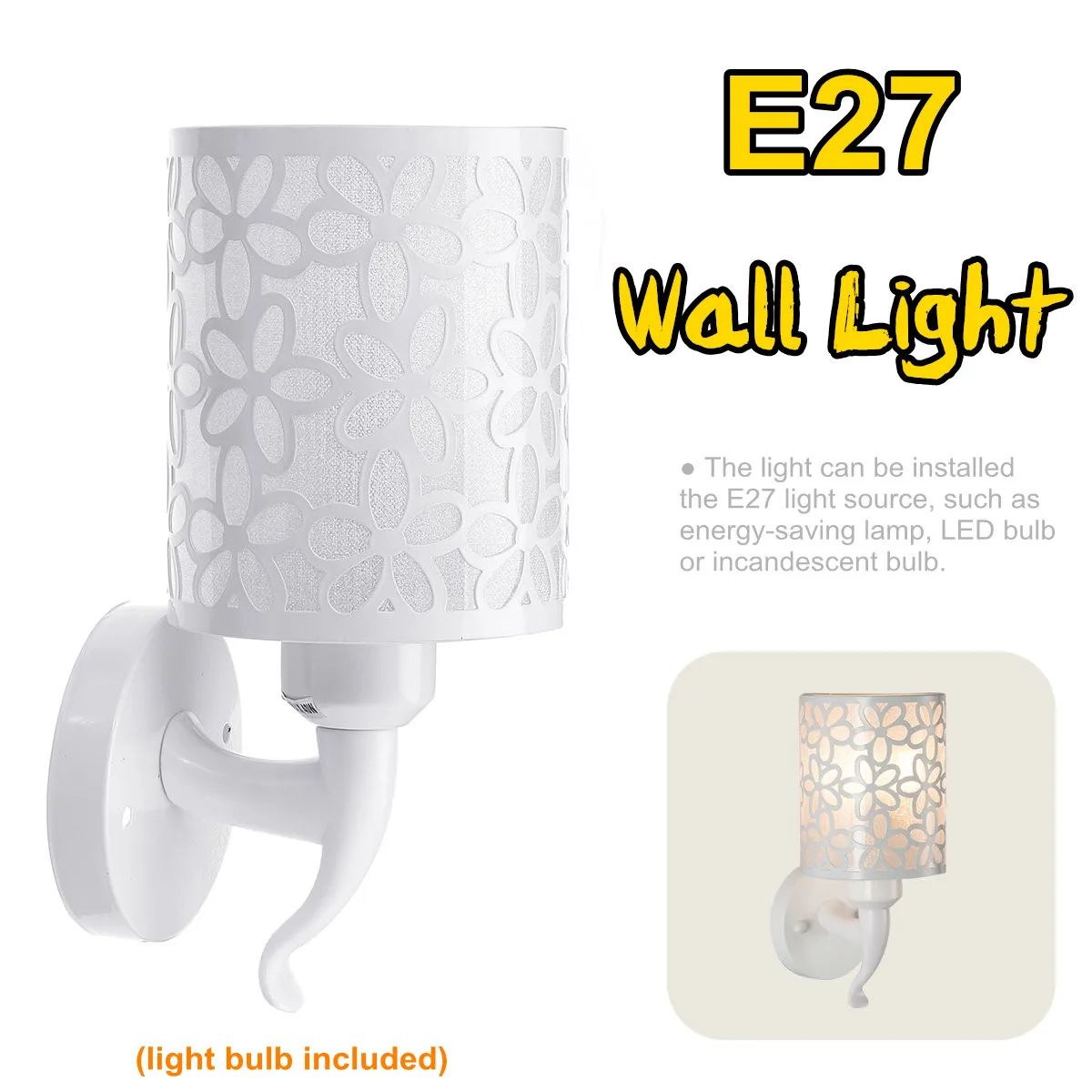 Modern Wall Light Iron LED Sconce Indoor Wall Lamp Living Room Bedroom Bedside Aisle Home Decoration Wall Lighting Fixtures 40W
Modern Wall Light Iron LED Sconce Indoor Wall Lamp Living Room Bedroom Bedside Aisle Home Decoration Wall Lighting Fixtures 40W