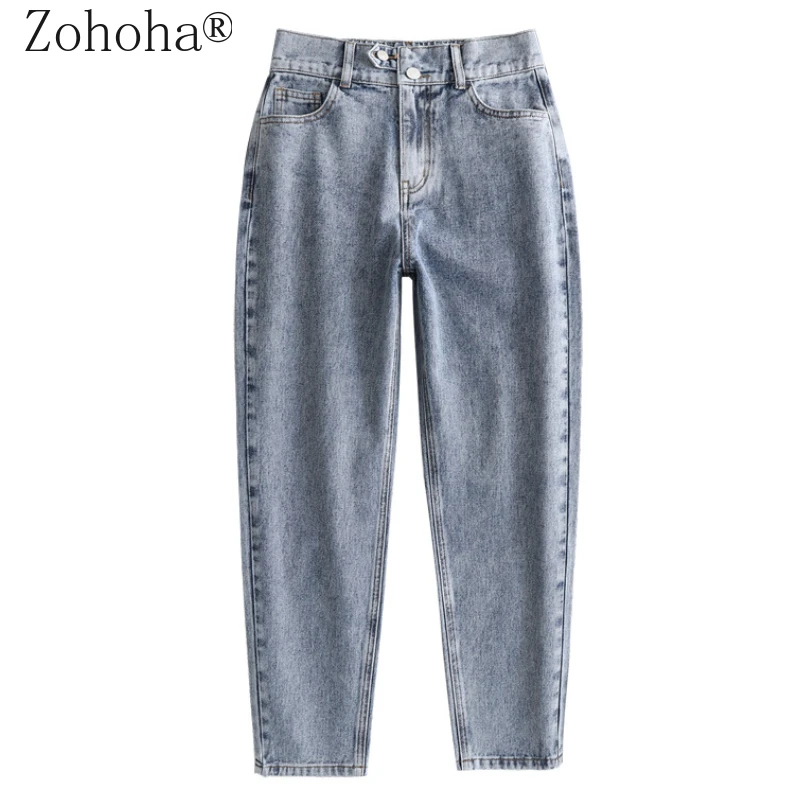 Zohoha Woman Jeans High Waist Clothes Wide Leg Denim Clothing Blue Streetwear Vintage Quality 2021 Fashion Harem Pants JEANS
Zohoha Woman Jeans High Waist Clothes Wide Leg Denim Clothing Blue Streetwear Vintage Quality 2021 Fashion Harem Pants JEANS
