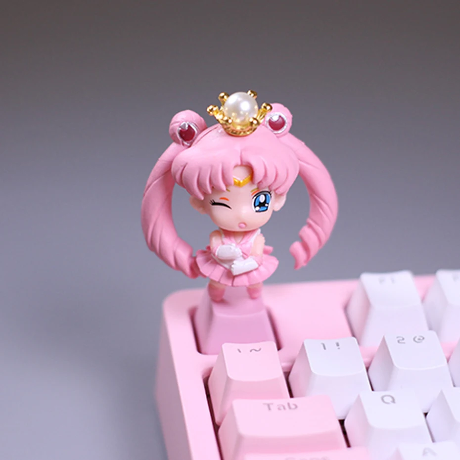 

1pc Keycap mechanical keyboard three-dimensional cute Personalized Keycaps cartoon gift R4 customization Key Cap