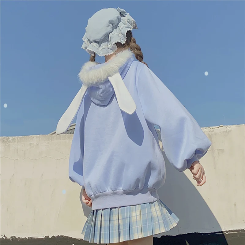 Женские толстовки на осень и зиму, модные однотонные толстовки с капюшоном в японском стиле, повседневные свободные толстовки Kawaii, тонкая у...
Женские толстовки на осень и зиму, модные однотонные толстовки с капюшоном в японском стиле, повседневные свободные толстовки Kawaii, тонкая у...