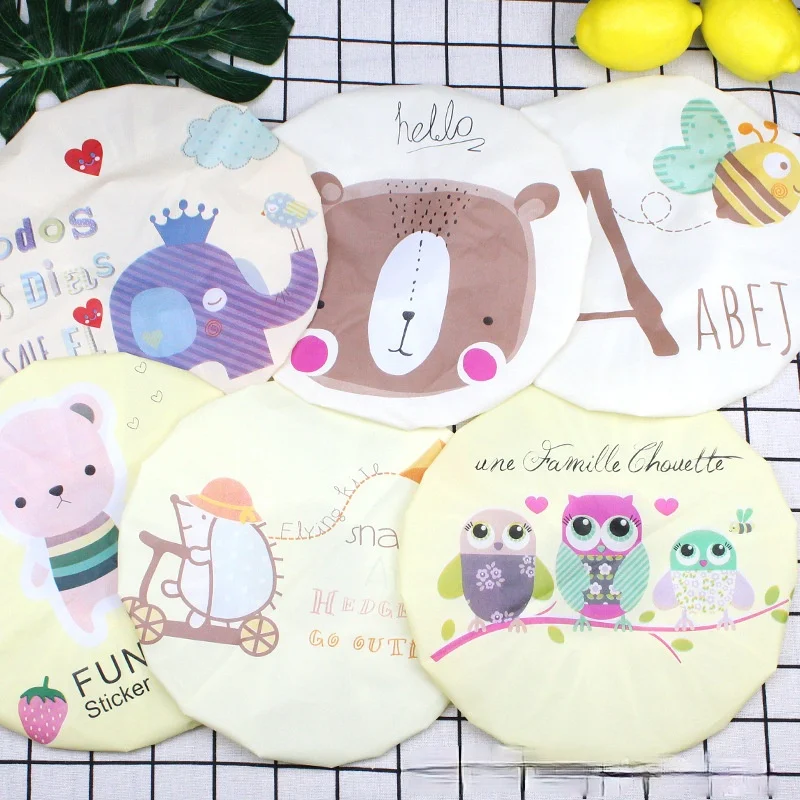 PE Shower Caps Elastic Waterproof Plastic Bathing Salon Hair Cap Lady Salon Hat 1PC
PE Shower Caps Elastic Waterproof Plastic Bathing Salon Hair Cap Lady Salon Hat 1PC