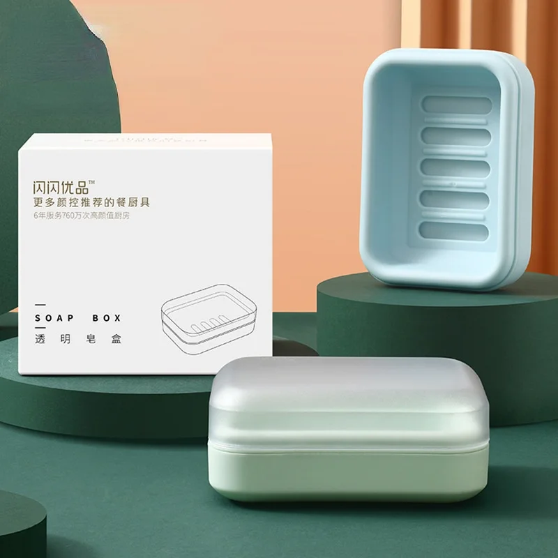 Double Luxury Soap Box with Lid Storage Travel Container Soap Box Bathroom Accessories Sets Jabonero House Gadgets DFFZH
Double Luxury Soap Box with Lid Storage Travel Container Soap Box Bathroom Accessories Sets Jabonero House Gadgets DFFZH