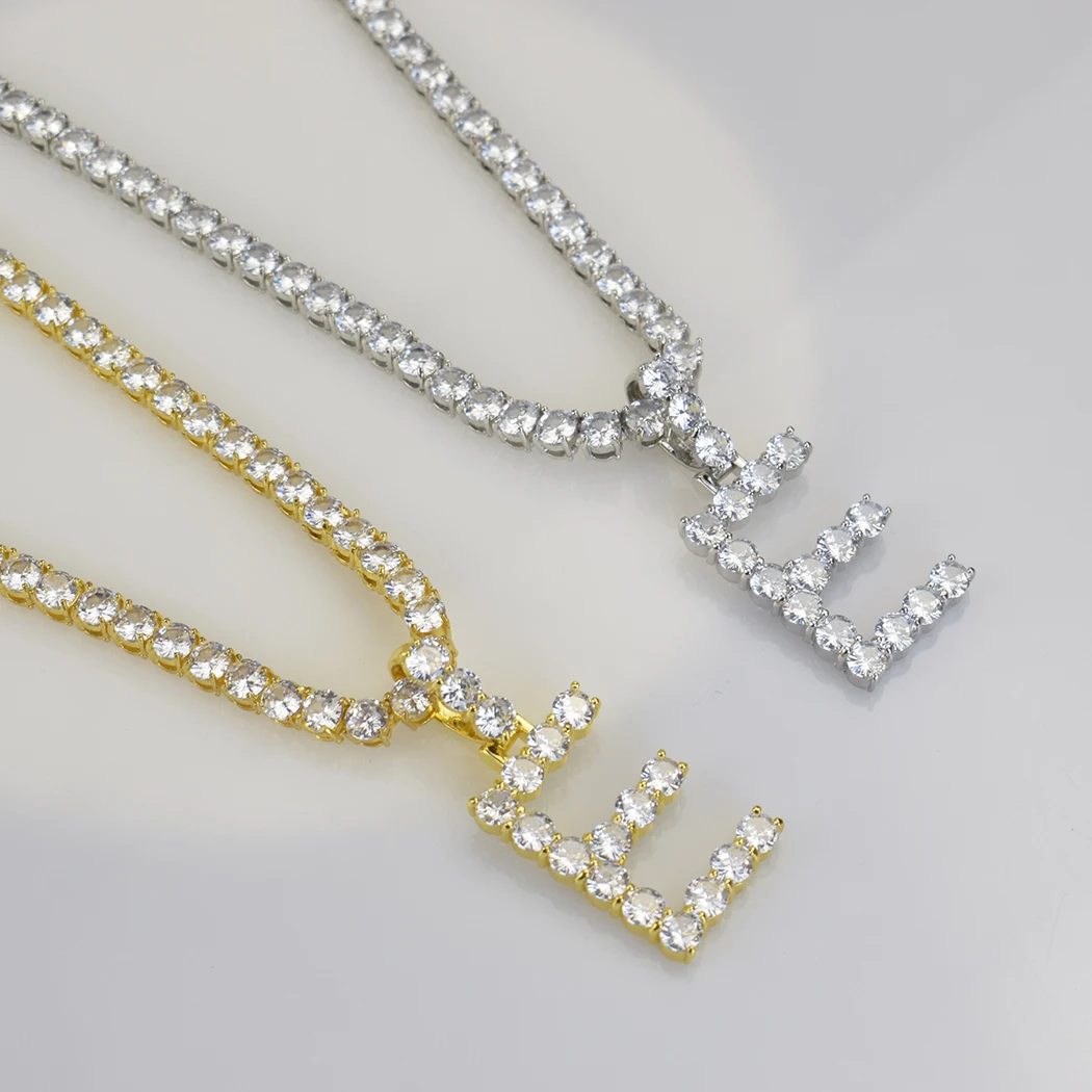 Letter E Pendant Necklace Shiny Crystal Gold Silver Color Chain Necklaces for Women Jewelry Accessories Wholesale Dropshipping
Letter E Pendant Necklace Shiny Crystal Gold Silver Color Chain Necklaces for Women Jewelry Accessories Wholesale Dropshipping