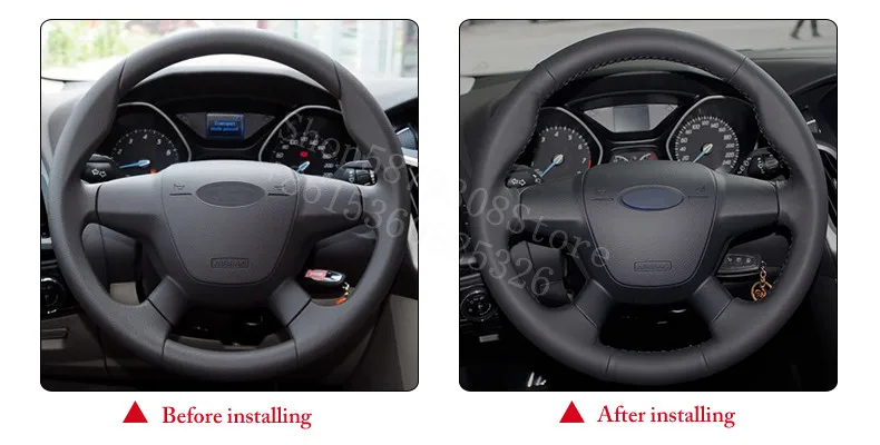 For Citroen Spacetourer 2016-2020 basic Black Leather Car Steering Wheel Covers 
For Citroen Spacetourer 2016-2020 basic Black Leather Car Steering Wheel Covers