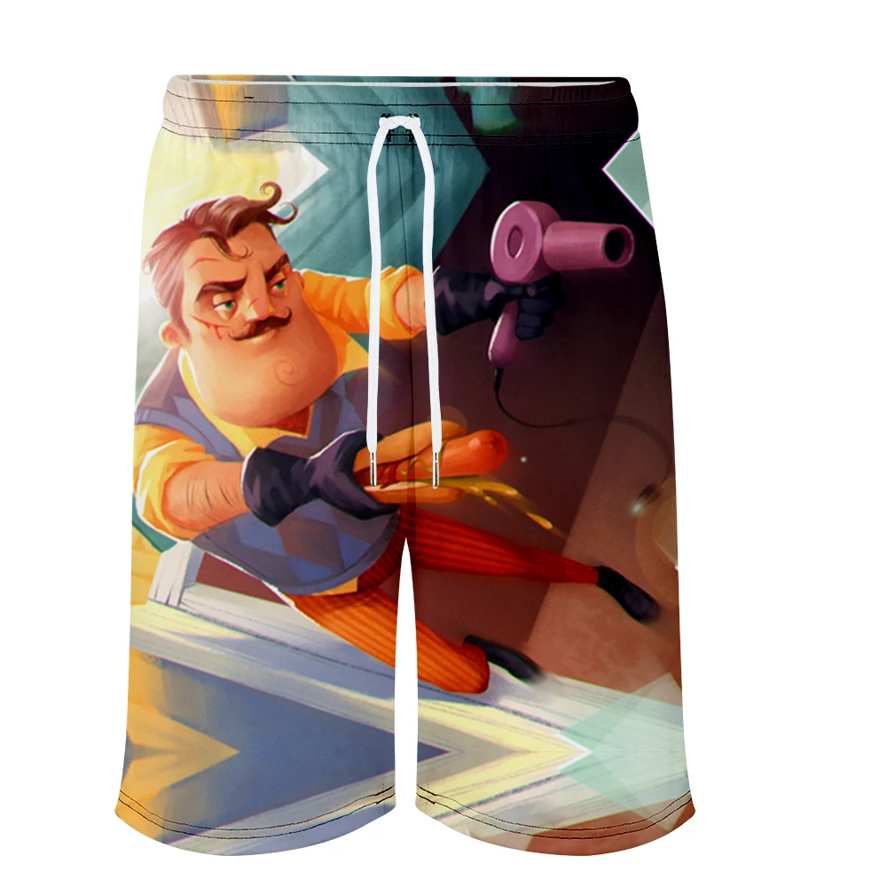 Hello neighbor 3D Print Summer Holiday Women Men Elastic Waist Japan Streetwear Shorts Casual Streetwear Style Beach Shorts
Hello neighbor 3D Print Summer Holiday Women Men Elastic Waist Japan Streetwear Shorts Casual Streetwear Style Beach Shorts