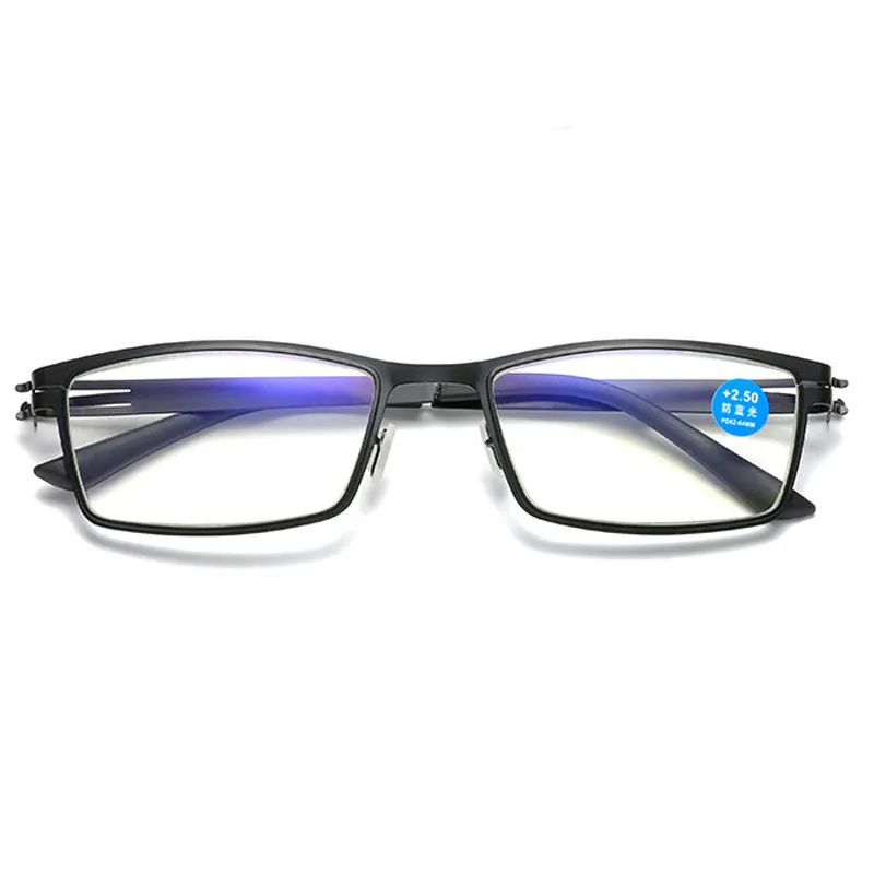 Simple Hyperopia Anti-Blue Light Spring-Leg Business Full Frame Presbyopia Glasses For Elderly +1.0+1.5+2.0+2.5+3.0+3.5+4.0 
Simple Hyperopia Anti-Blue Light Spring-Leg Business Full Frame Presbyopia Glasses For Elderly +1.0+1.5+2.0+2.5+3.0+3.5+4.0