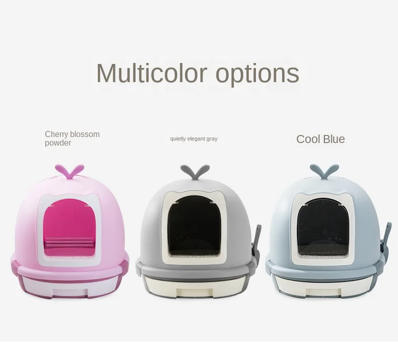 Fully Enclosed Cat Litter Basin Deodorization Super Large Anti-splash Cat Litter Basin Anti-odor Cat Litter Basin
Fully Enclosed Cat Litter Basin Deodorization Super Large Anti-splash Cat Litter Basin Anti-odor Cat Litter Basin