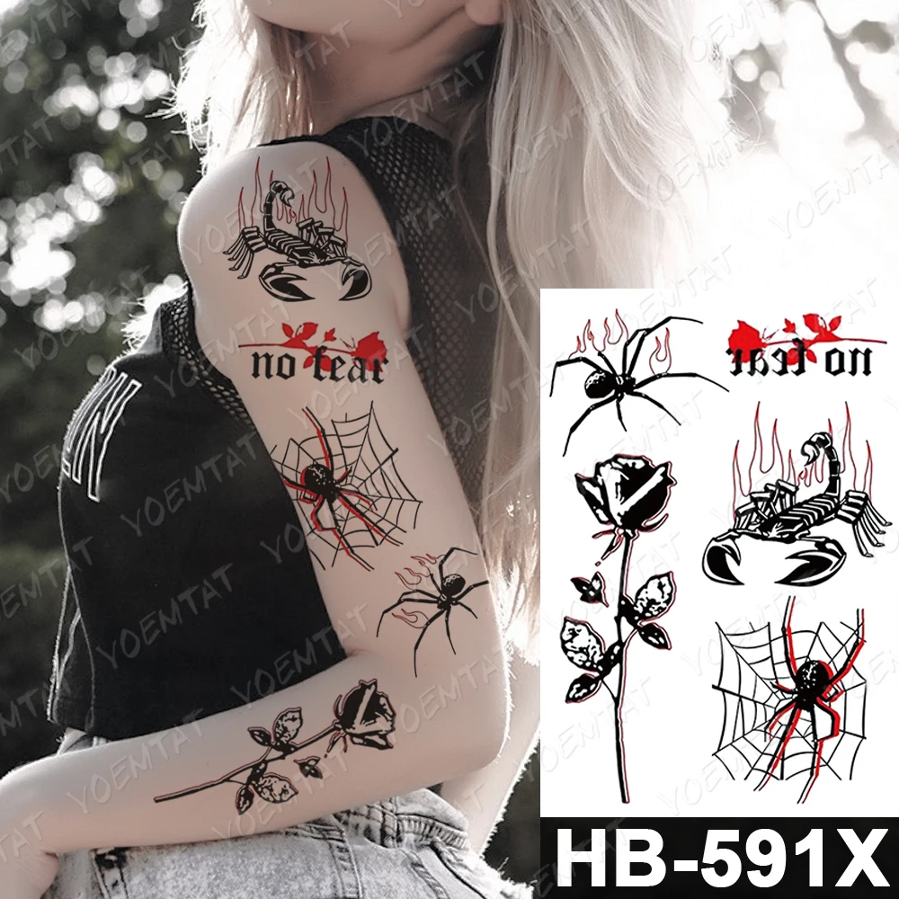 Waterproof Temporary Tattoo Sticker Heart Knife Gun Angel Old School Flash Tattoos Spider Lips Body Art Arm Fake Tatoo Women Men
Waterproof Temporary Tattoo Sticker Heart Knife Gun Angel Old School Flash Tattoos Spider Lips Body Art Arm Fake Tatoo Women Men