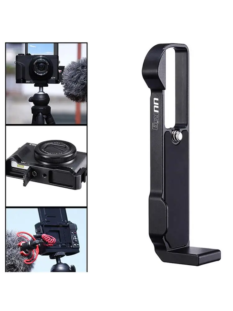Vlog Microphone Holder L-shaped Bracket For UURig1603 C-G7X Mark III
Vlog Microphone Holder L-shaped Bracket For UURig1603 C-G7X Mark III