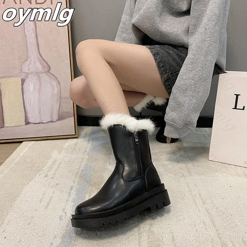 Round Toe Med Heel Boots Women Shoes Autumn Boots-women Booties Ladies shoes Luxury Designer Lolita boots Black 2020
Round Toe Med Heel Boots Women Shoes Autumn Boots-women Booties Ladies shoes Luxury Designer Lolita boots Black 2020