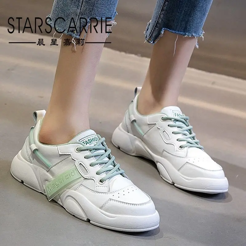 Leather white shoes women autumn 2021 new Korean casual all-match flat-bottom single shoes lace-up women's shoes trend
Leather white shoes women autumn 2021 new Korean casual all-match flat-bottom single shoes lace-up women's shoes trend