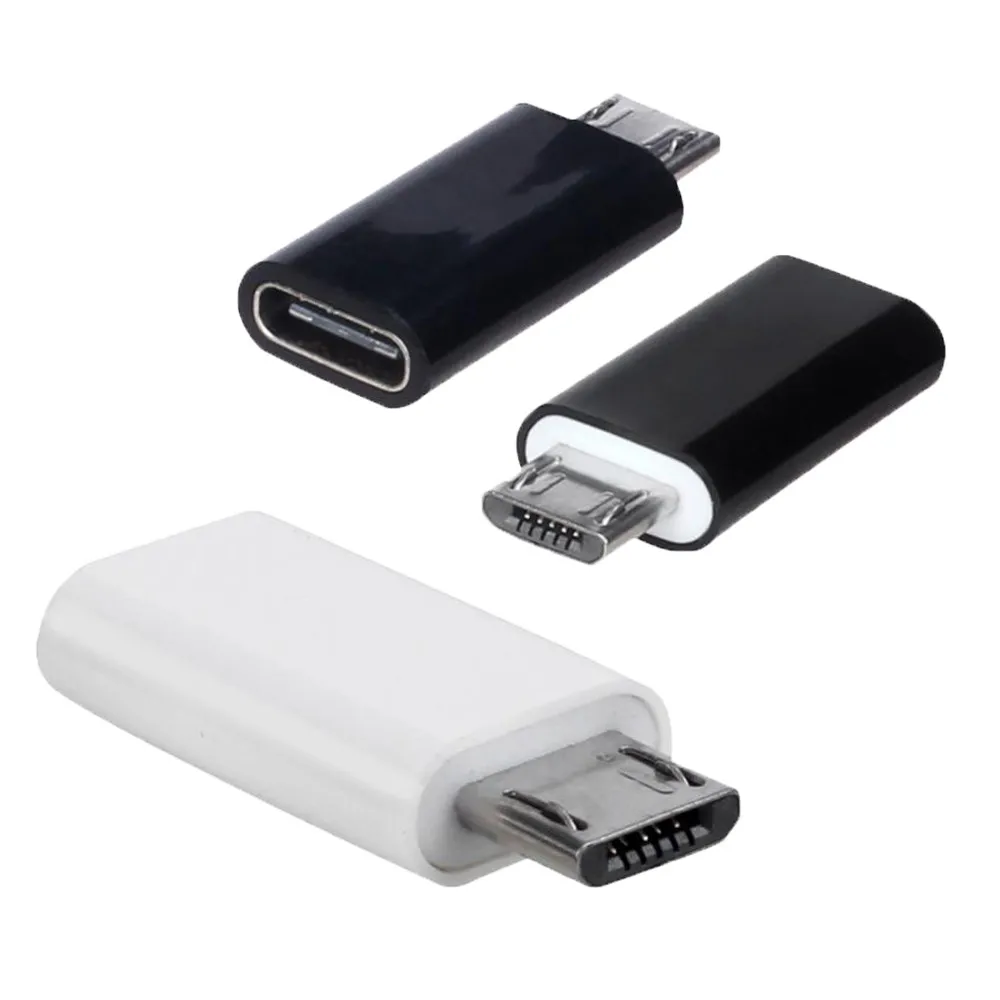 Type-c Male Connector To Micro Usb 2.0 Female 3.1 Converter Data Adapter Phone Accessories Аксессуары Для Телефона Dropship |
