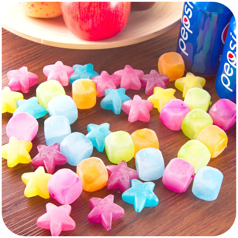 20pcs Multicolour Star Shaped Ice Cubes Plastic Reusable Ice Cube Picnic Keep Drink Cool Physical Cooling Bar Tool
20pcs Multicolour Star Shaped Ice Cubes Plastic Reusable Ice Cube Picnic Keep Drink Cool Physical Cooling Bar Tool