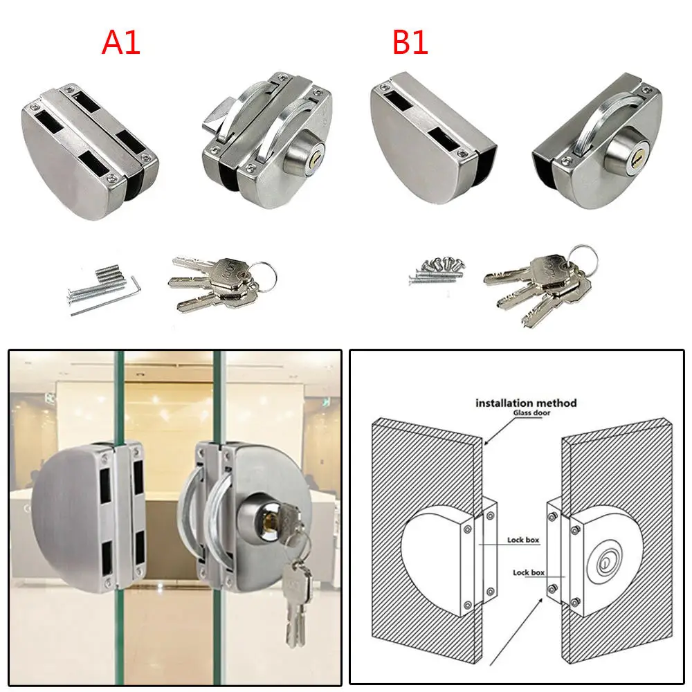 Central Glass Door Lock Single And Double Door Free Opening Stainless Steel Double Door Ball Lock
Central Glass Door Lock Single And Double Door Free Opening Stainless Steel Double Door Ball Lock