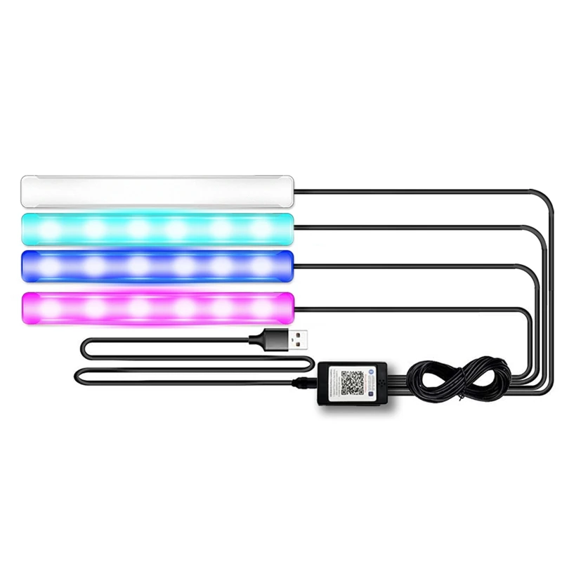 Interior Lights for Car, App Control Smart Car Lights with DIY Mode and Music Mode, Waterproof LED Interior Lights USB
Interior Lights for Car, App Control Smart Car Lights with DIY Mode and Music Mode, Waterproof LED Interior Lights USB